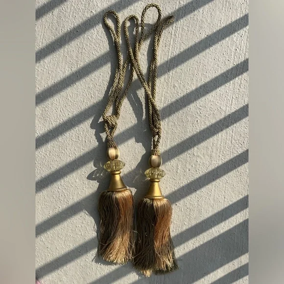 ROPE CURTAIN TASSELS - Picture 3 of 8